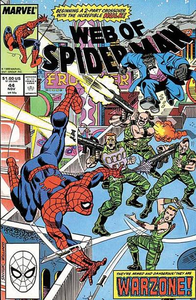 Web of Spider-Man (1985)   n° 44 - Marvel Comics