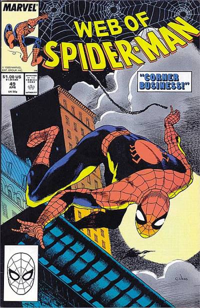 Web of Spider-Man (1985)   n° 49 - Marvel Comics