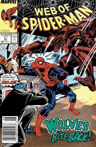 Web of Spider-Man (1985)   n° 51 - Marvel Comics