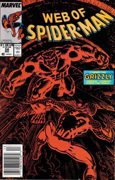 Web of Spider-Man (1985)   n° 58 - Marvel Comics