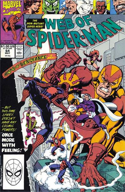 Web of Spider-Man (1985)   n° 64 - Marvel Comics