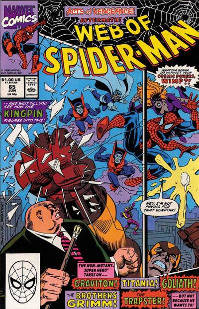 Web of Spider-Man (1985)   n° 65 - Marvel Comics