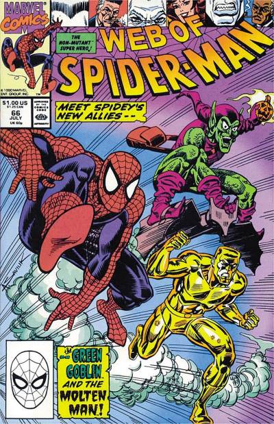 Web of Spider-Man (1985)   n° 66 - Marvel Comics