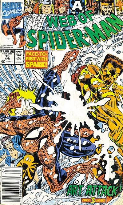 Web of Spider-Man (1985)   n° 75 - Marvel Comics