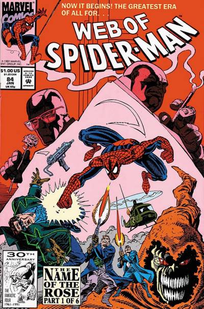 Web of Spider-Man (1985)   n° 84 - Marvel Comics