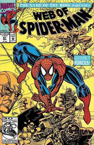 Web of Spider-Man (1985)   n° 87 - Marvel Comics