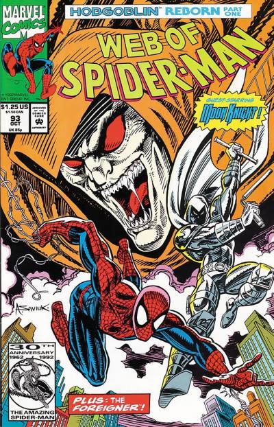 Web of Spider-Man (1985)   n° 93 - Marvel Comics