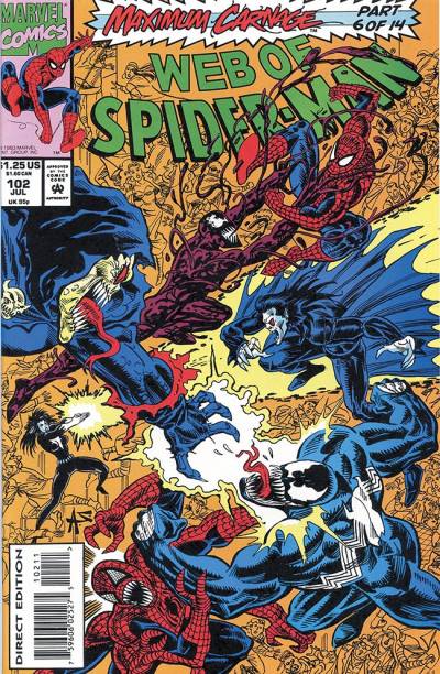 Web of Spider-Man (1985)   n° 102 - Marvel Comics