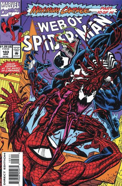 Web of Spider-Man (1985)   n° 103 - Marvel Comics