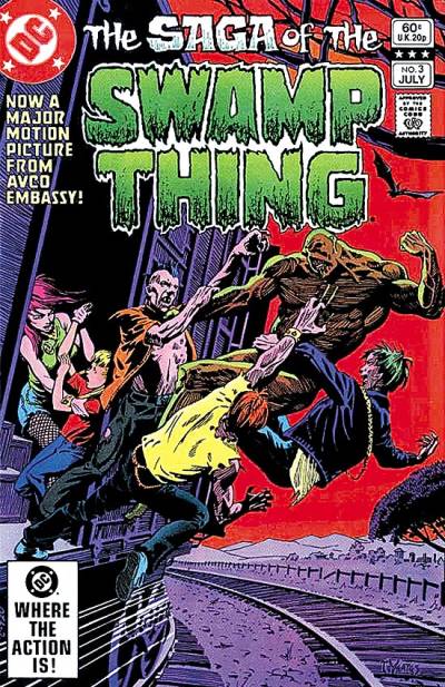 Saga of The  Swamp Thing, The (1982)   n° 3 - DC Comics