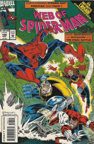 Web of Spider-Man (1985)   n° 106 - Marvel Comics