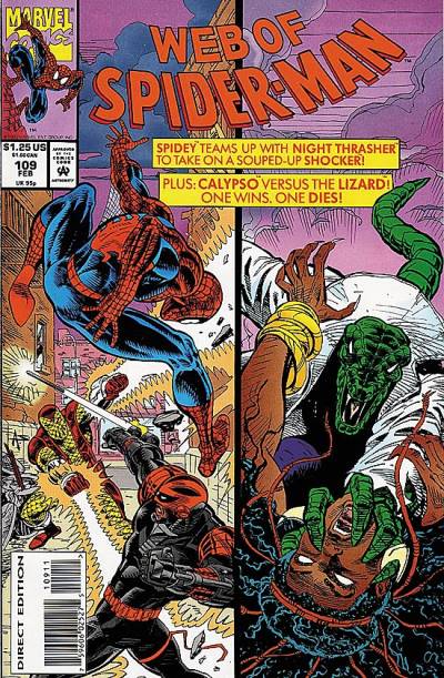 Web of Spider-Man (1985)   n° 109 - Marvel Comics