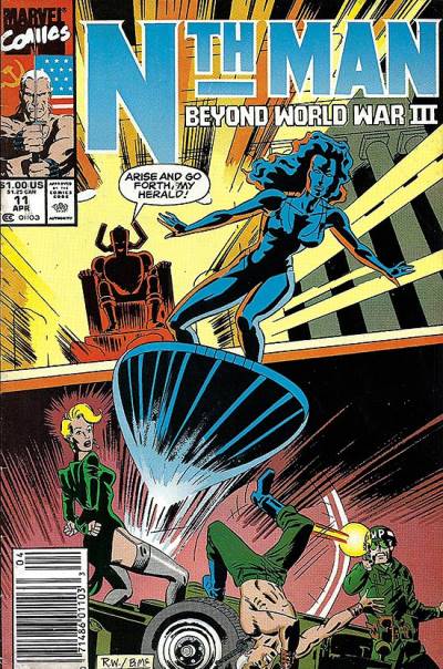 Nth Man The Ultimate Ninja (1989)   n° 11 - Marvel Comics