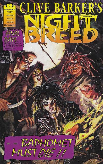 Clive Barker's Nightbreed (1990)   n° 21 - Marvel Comics (Epic Comics)