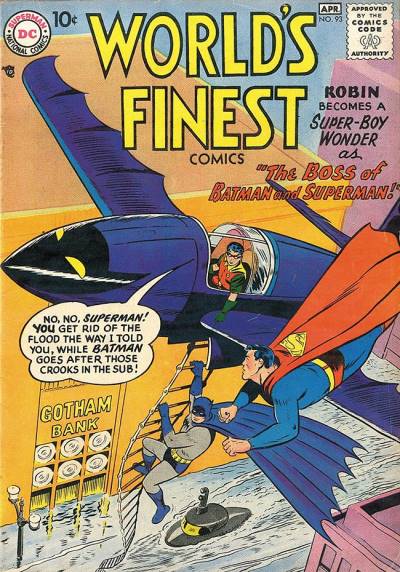 World's Finest Comics (1941)   n° 93 - DC Comics