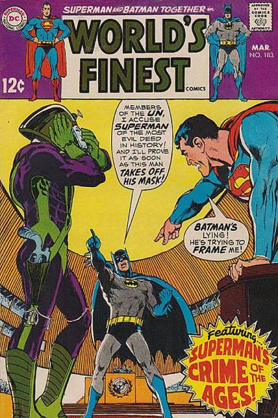 World's Finest Comics (1941)   n° 183 - DC Comics