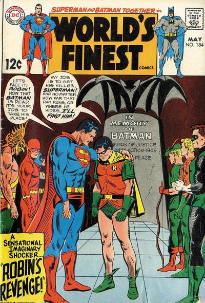 World's Finest Comics (1941)   n° 184 - DC Comics