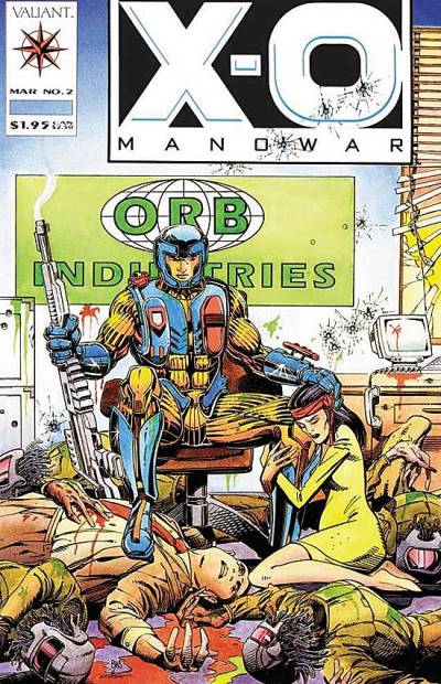 X-O Manowar (1992)   n° 2 - Valiant Comics