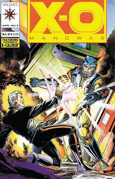 X-O Manowar (1992)   n° 3 - Valiant Comics
