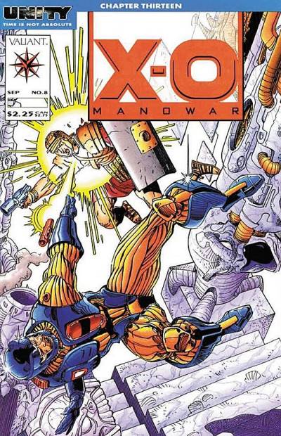 X-O Manowar (1992)   n° 8 - Valiant Comics