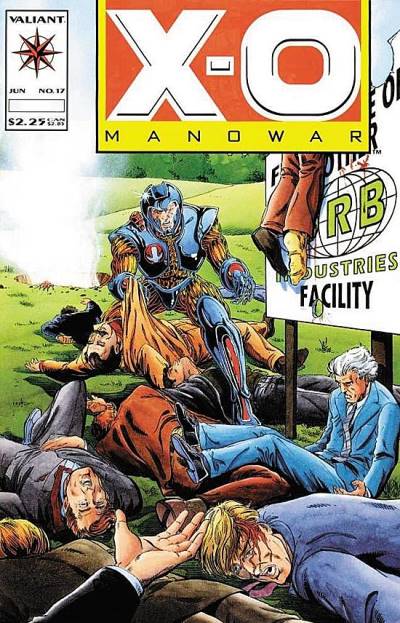 X-O Manowar (1992)   n° 17 - Valiant Comics