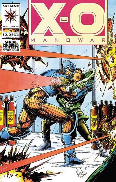 X-O Manowar (1992)   n° 20 - Valiant Comics