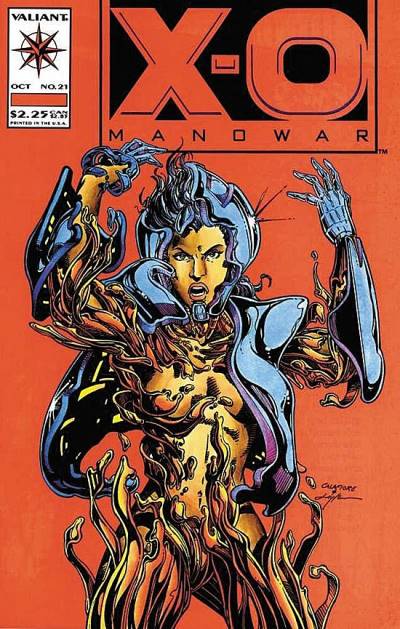X-O Manowar (1992)   n° 21 - Valiant Comics