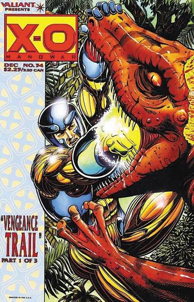 X-O Manowar (1992)   n° 34 - Valiant Comics