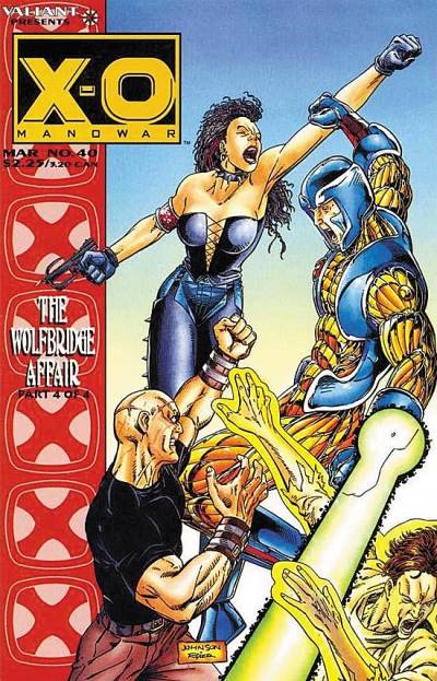 X-O Manowar (1992)   n° 40 - Valiant Comics