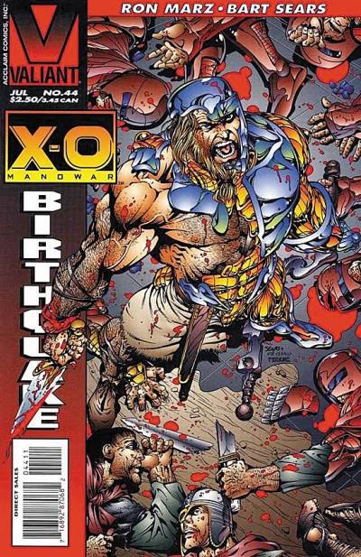 X-O Manowar (1992)   n° 44 - Valiant Comics