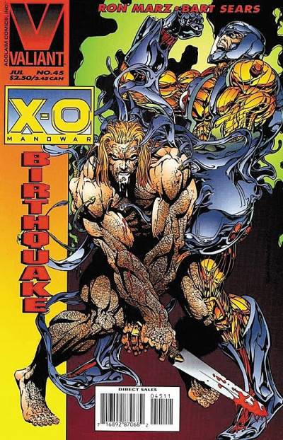X-O Manowar (1992)   n° 45 - Valiant Comics