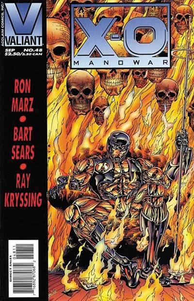 X-O Manowar (1992)   n° 48 - Valiant Comics