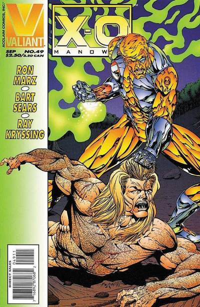 X-O Manowar (1992)   n° 49 - Valiant Comics