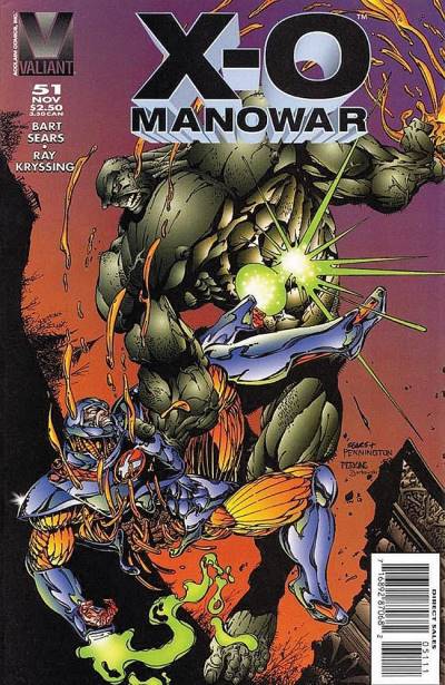 X-O Manowar (1992)   n° 51 - Valiant Comics