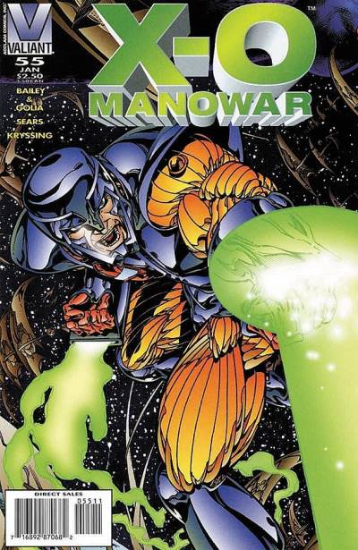 X-O Manowar (1992)   n° 55 - Valiant Comics