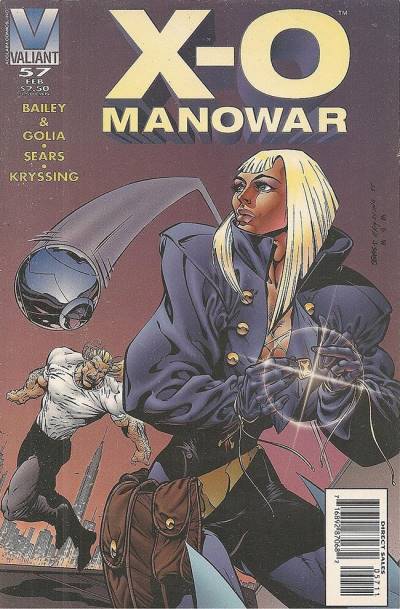 X-O Manowar (1992)   n° 57 - Valiant Comics