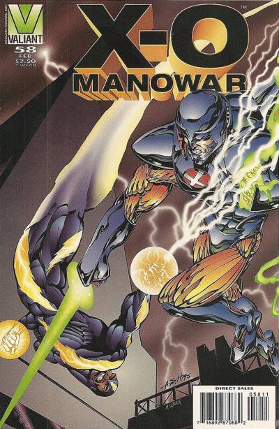 X-O Manowar (1992)   n° 58 - Valiant Comics