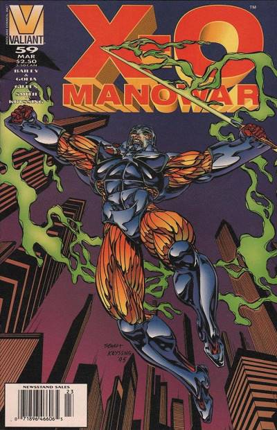 X-O Manowar (1992)   n° 59 - Valiant Comics