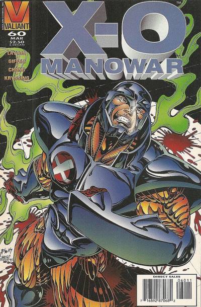 X-O Manowar (1992)   n° 60 - Valiant Comics