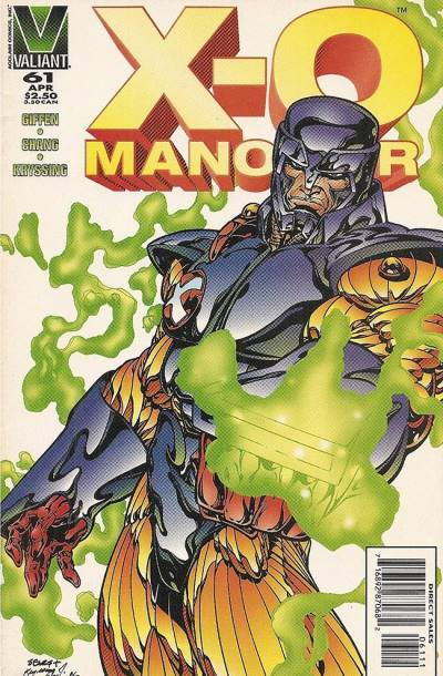 X-O Manowar (1992)   n° 61 - Valiant Comics