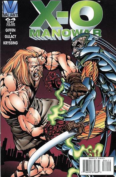 X-O Manowar (1992)   n° 64 - Valiant Comics