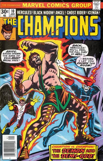 Champions, The (1975)   n° 10 - Marvel Comics