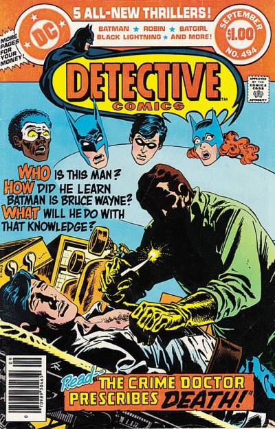 Detective Comics (1937)   n° 494 - DC Comics