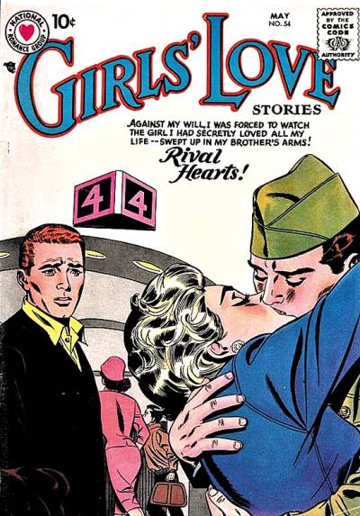 Girls' Love Stories (1949)   n° 54 - DC Comics