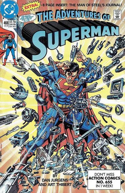 Adventures of Superman (1987)   n° 468 - DC Comics