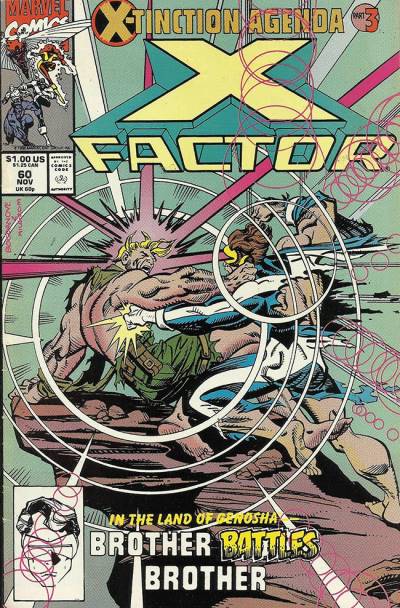 X-Factor (1986)   n° 60 - Marvel Comics