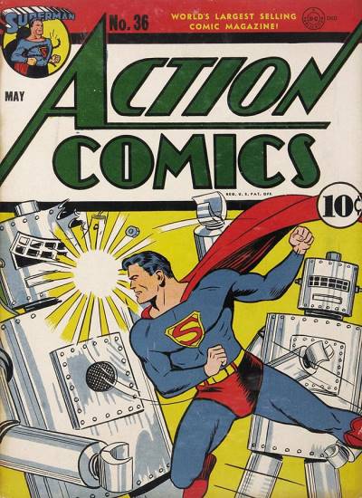Action Comics (1938)   n° 36 - DC Comics