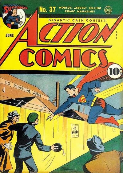Action Comics (1938)   n° 37 - DC Comics