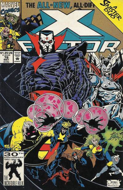 X-Factor (1986)   n° 78 - Marvel Comics