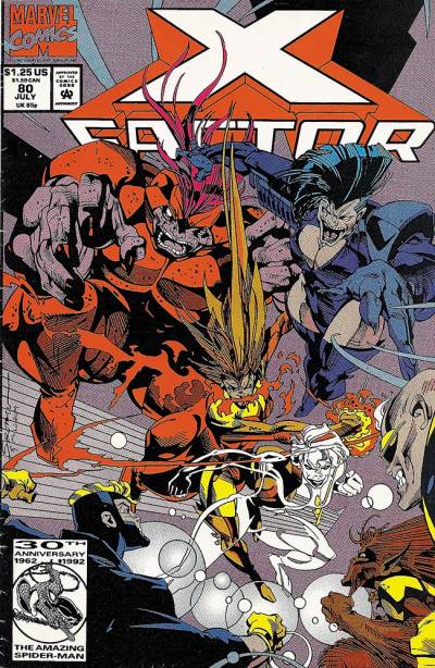 X-Factor (1986)   n° 80 - Marvel Comics